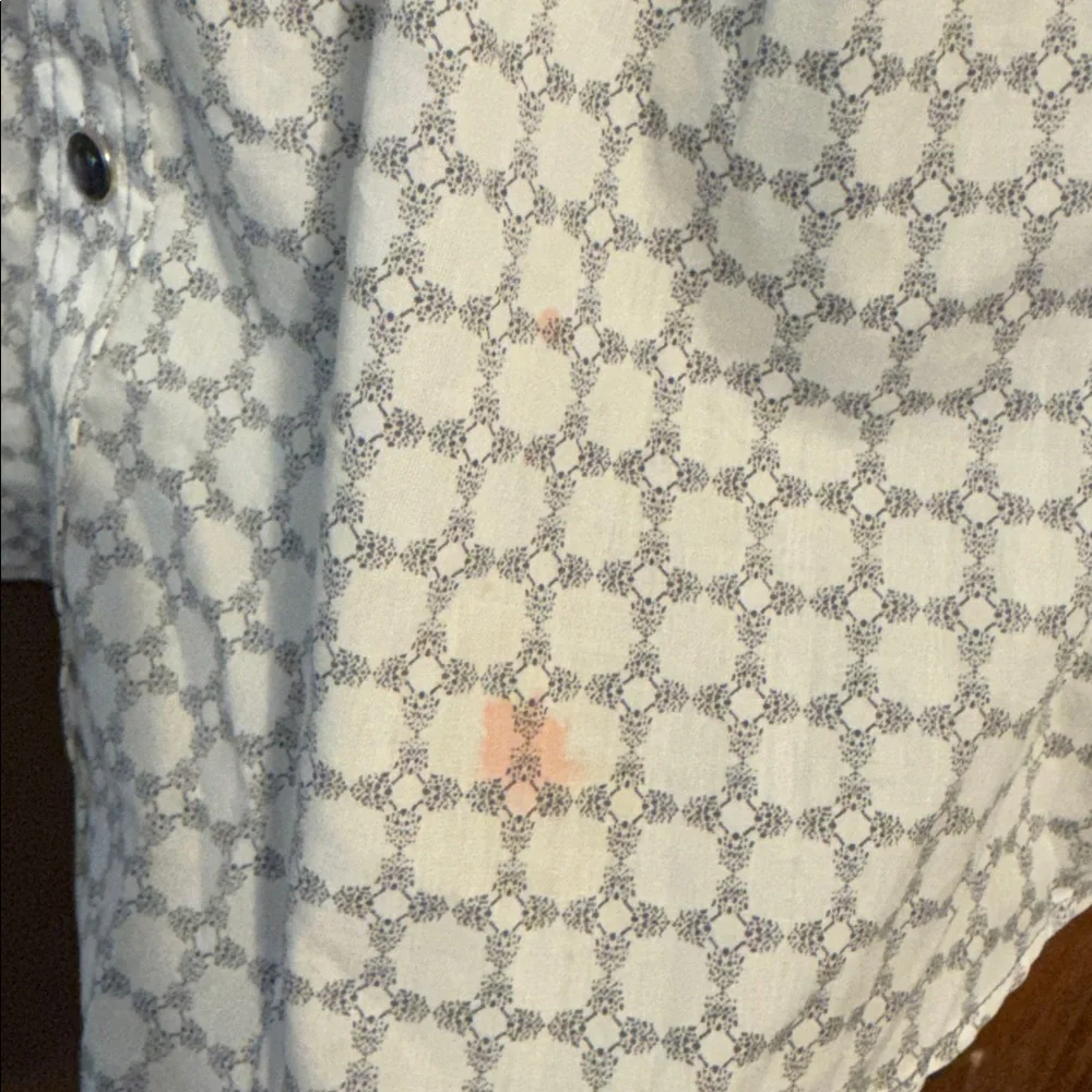 Gibson Trading Company Men's Geometric Print Shirt Size L - Picture 3 of 6